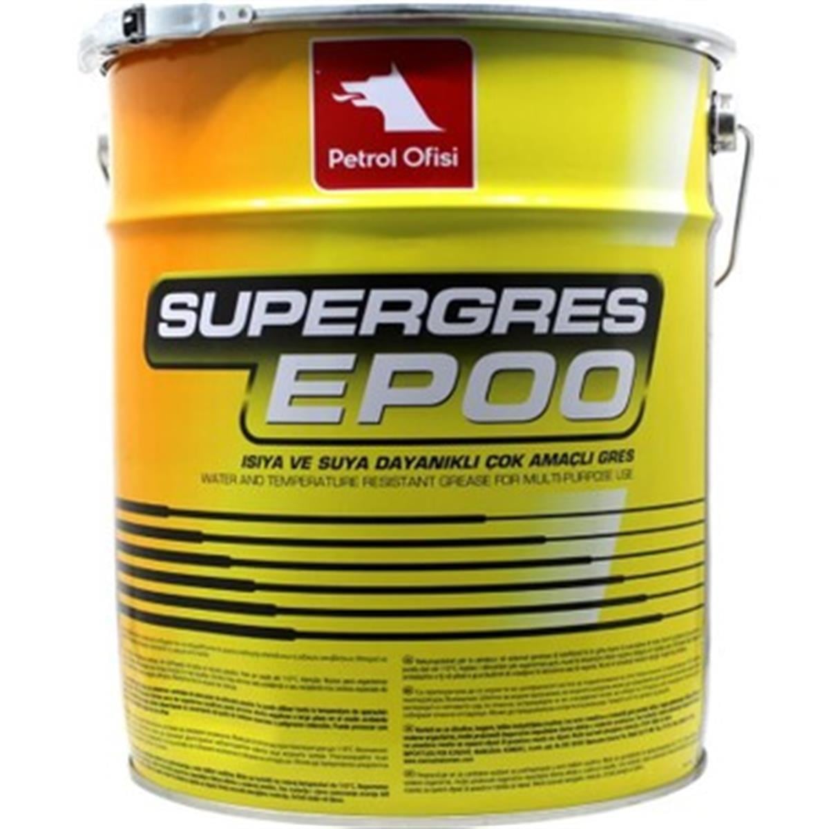 Petrol Ofisi SÜPER GRES EP 00  15 KGPetrol Ofisi SÜPER GRES EP 00 15 KG