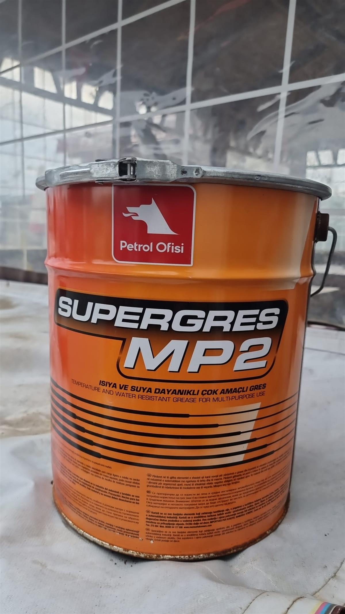 Petrol Ofisi SÜPER GRES MP 2  15 KGPetrol Ofisi SÜPER GRES MP 2  15 KG