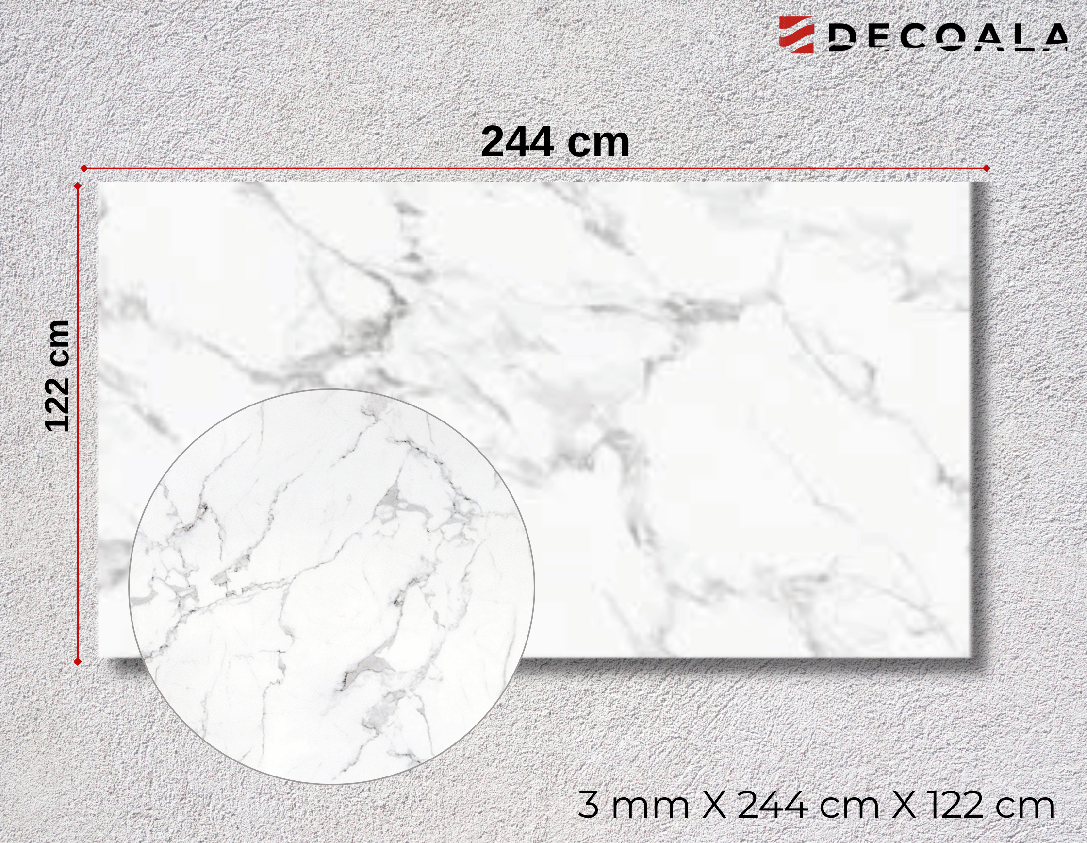 PVC Marble Patterned Panel