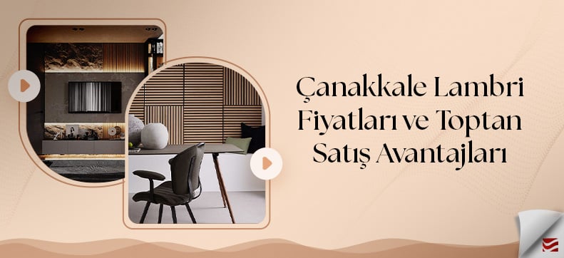 Çanakkale lambri fiyatları – polimer panel örneği