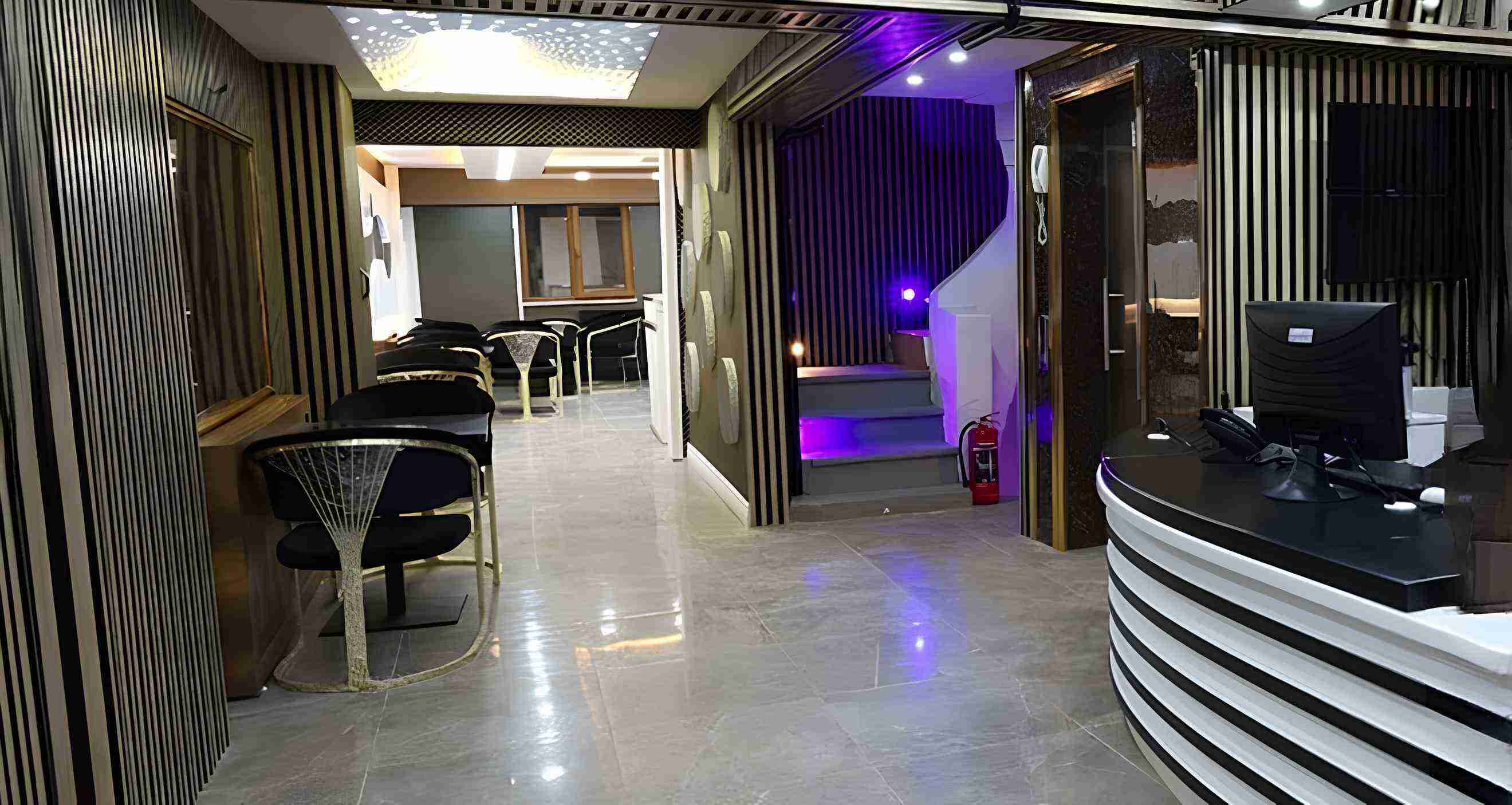 otel girişi dekorasyonu