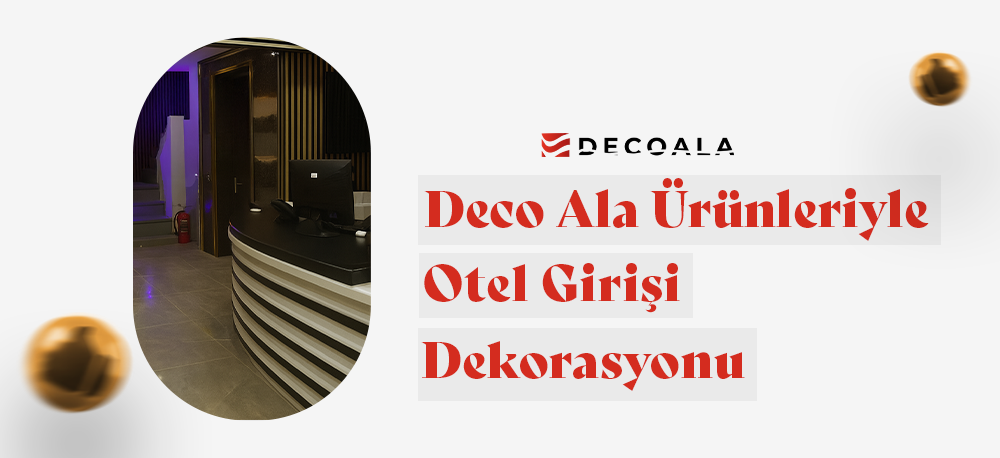 otel girişi dekorasyonu