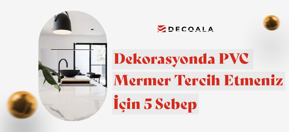 Mermer görünümlü pvc