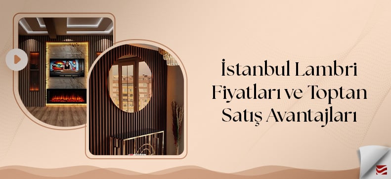 İstanbul lambri fiyatları – polimer panel örneği