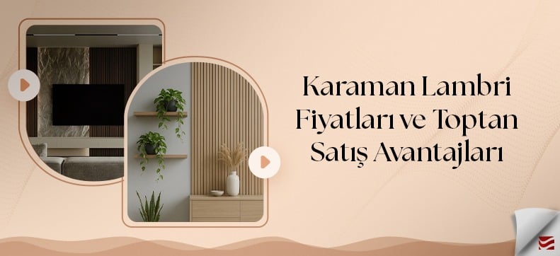 Karaman lambri fiyatları – polimer panel örneği