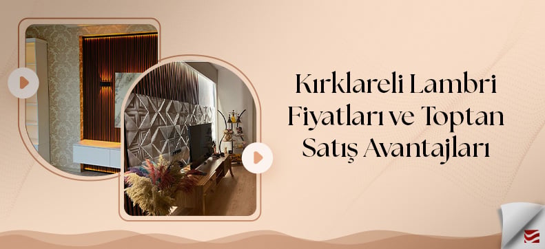 Kırklareli lambri fiyatları – polimer panel örneği