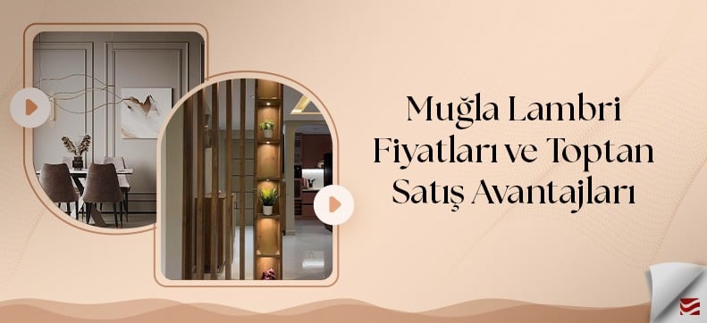 Muğla lambri fiyatları – polimer panel örneği