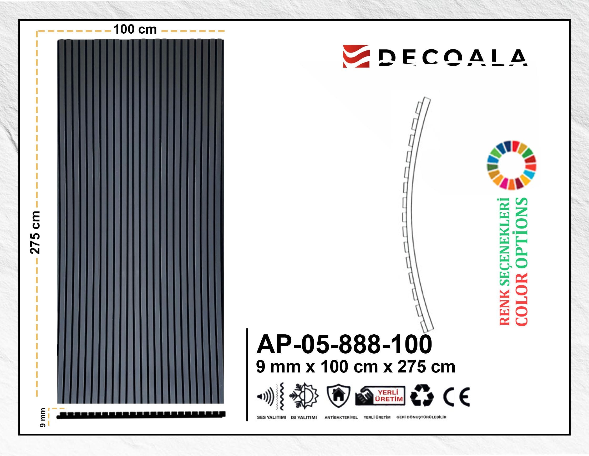 100 cm AKUSTİK LAMBRİ