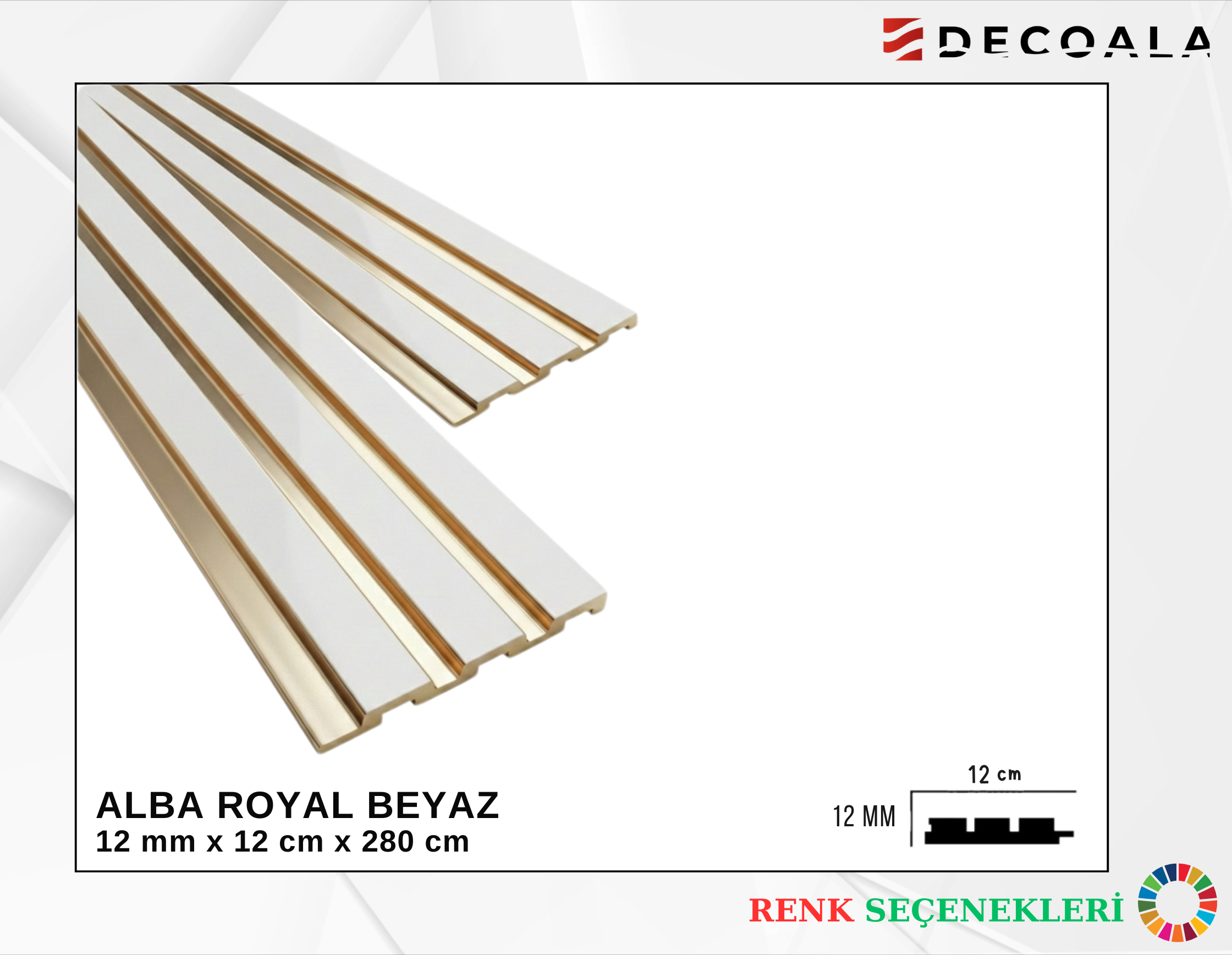 12 CM ALBA LAMBRİ