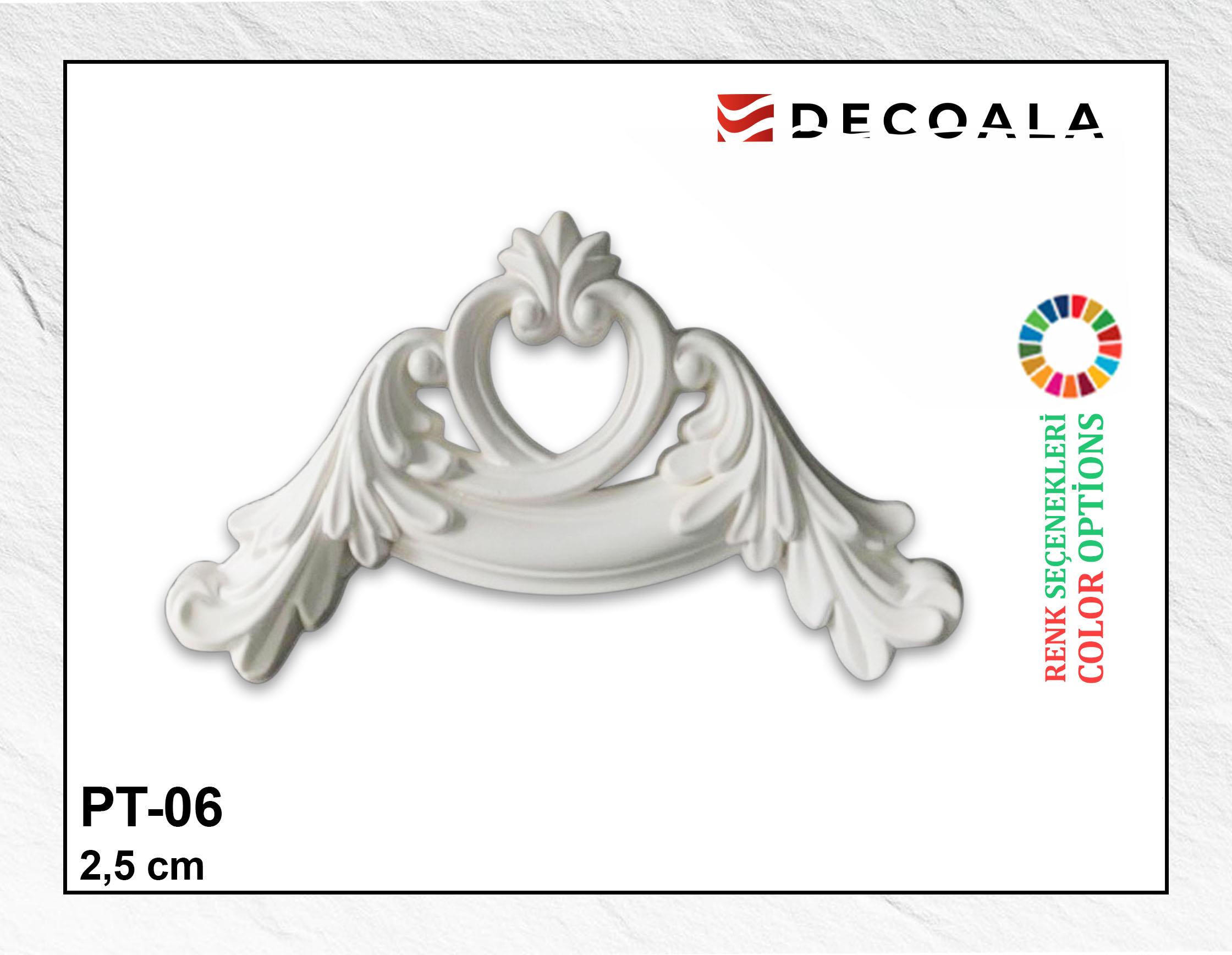 2.5 cm Yıldız Poliüretan Motif