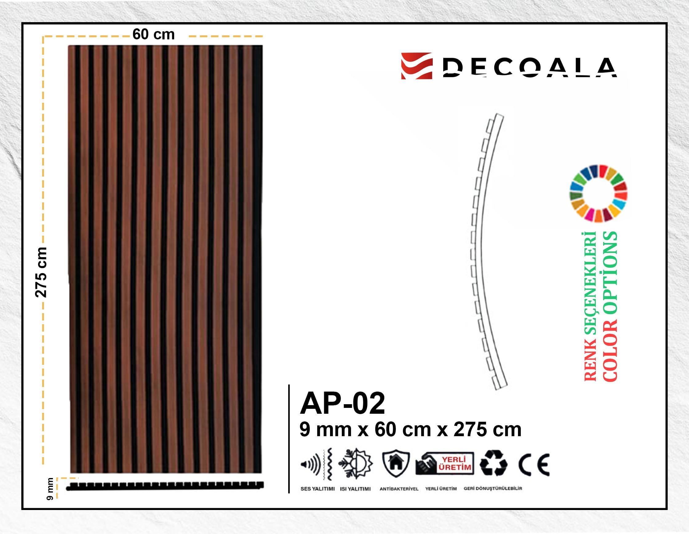 60cm Akustik Panel + Silikon Hediye