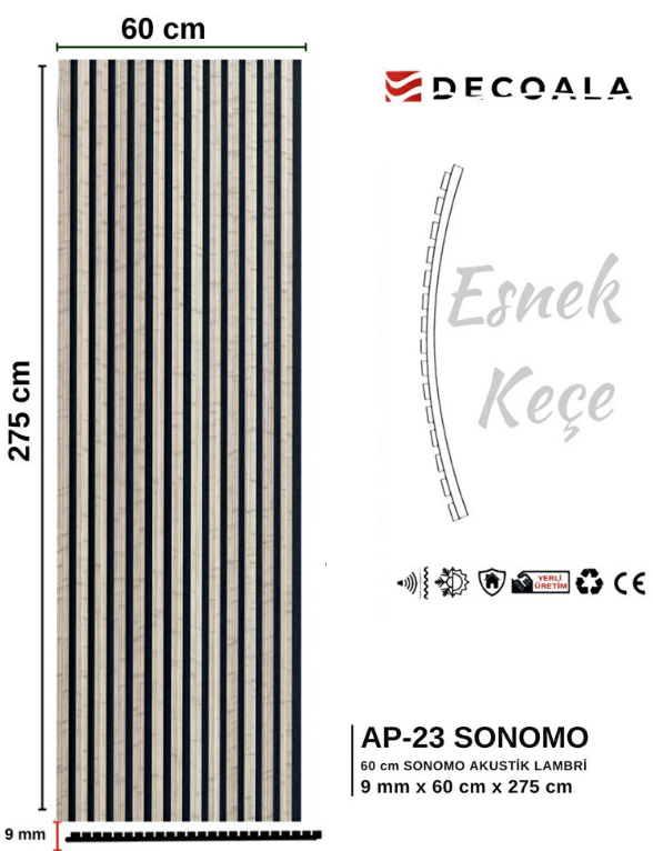 Panneau Acoustique 60 cm