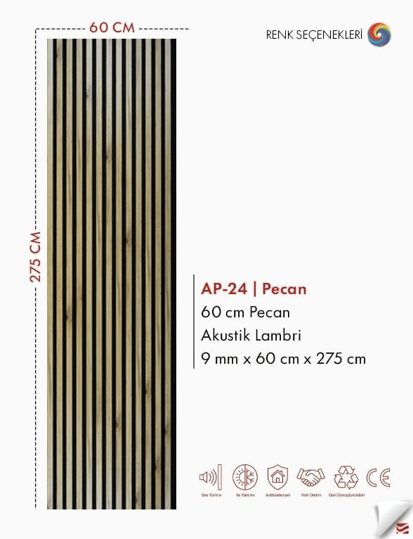 Panneau Acoustique 60 cm