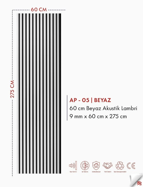 Panneau Acoustique 60 cm