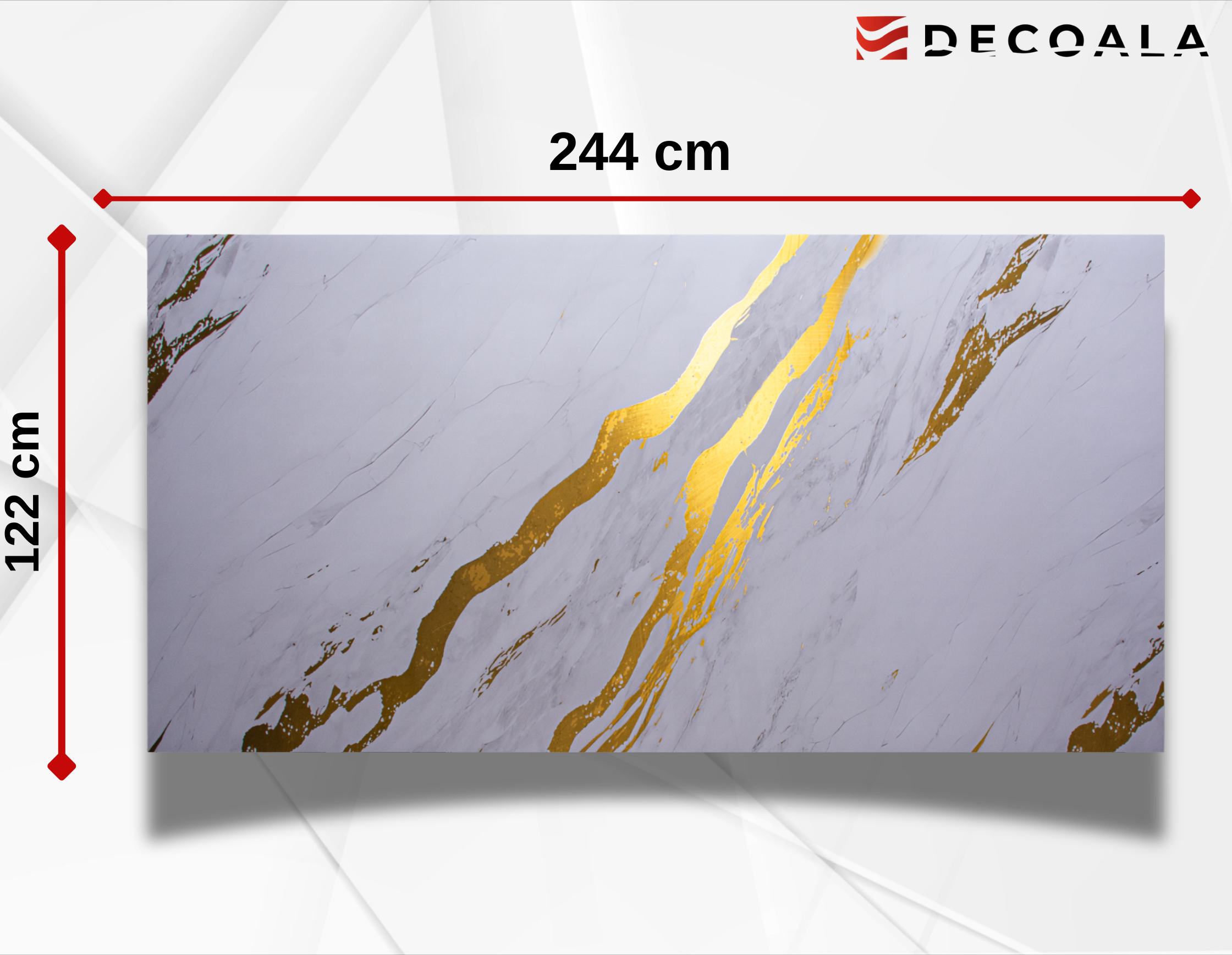 PVC Marble Panel Dazzy Gold