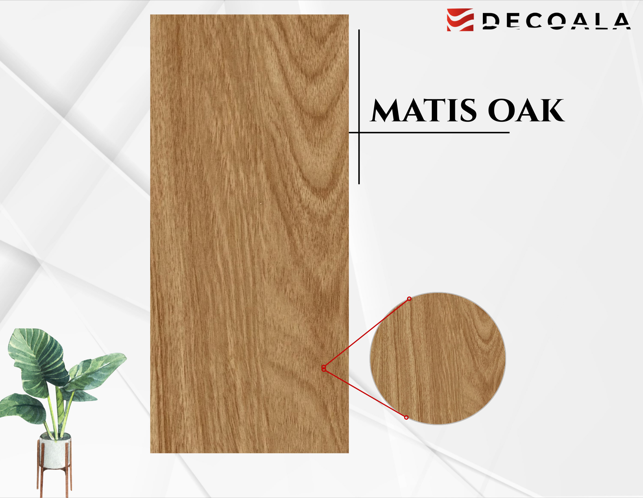 Matis Oak PVC Duvar Paneli