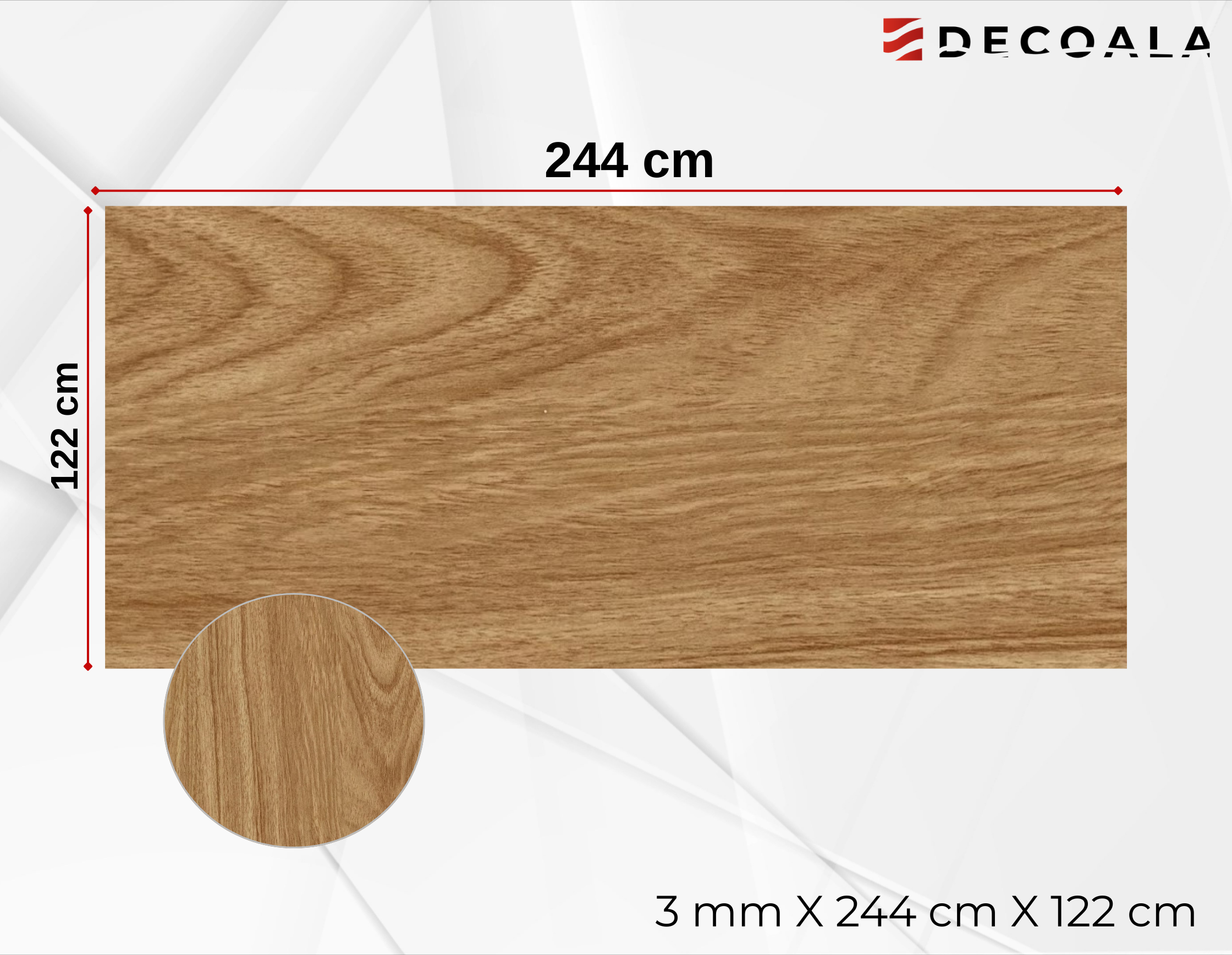 Matis Oak PVC Duvar Paneli