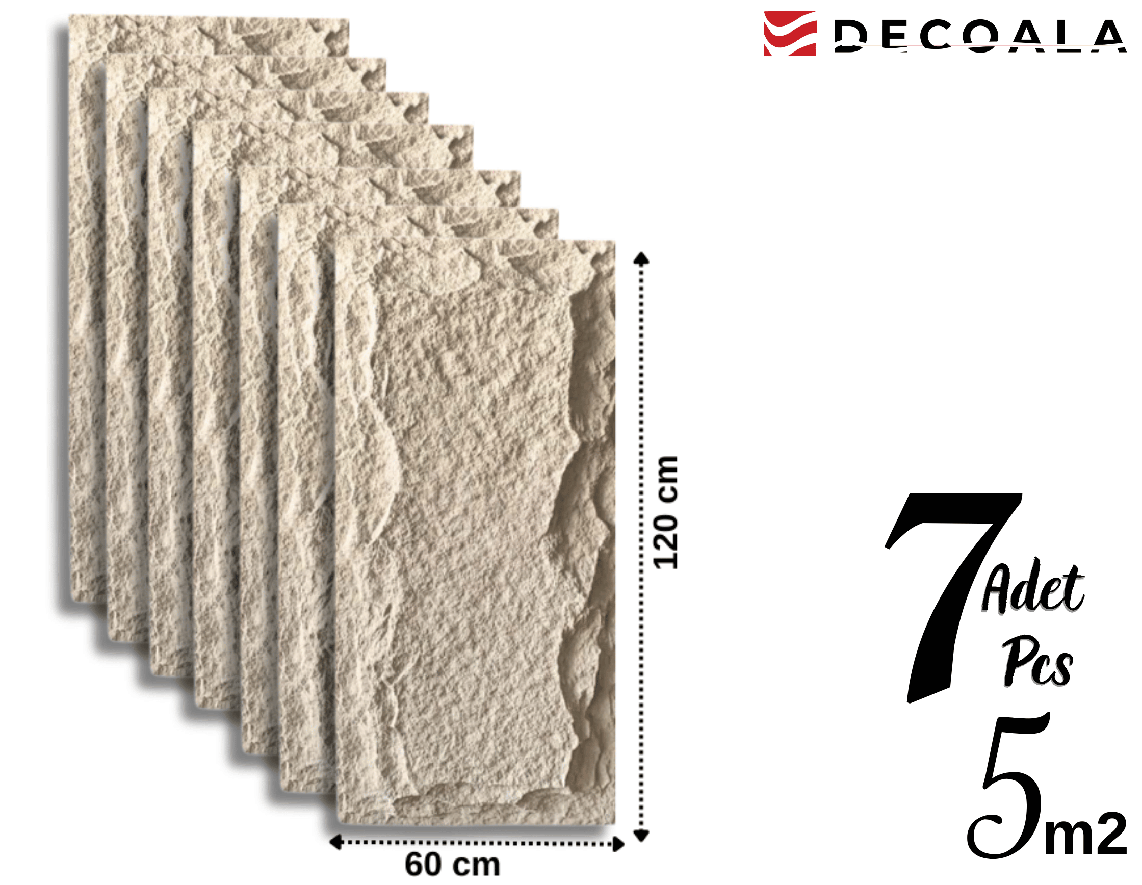 SANDSTONE KAYA GÖRÜNÜMLÜ POLİÜRETAN PANEL