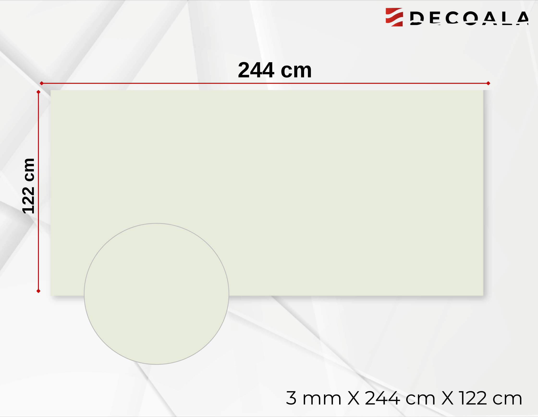 PVC Marble Panel SOLİD WHITE