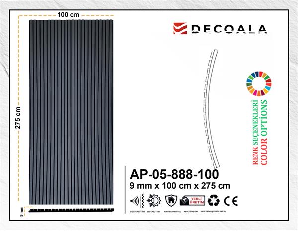 Acoustic Wall Panel- 100x275 cm