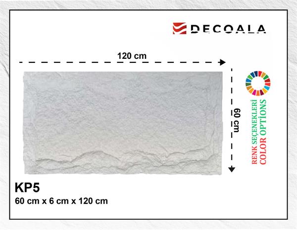 BLANCA KAYA GÖRÜNÜMLÜ POLİÜRETAN PANEL