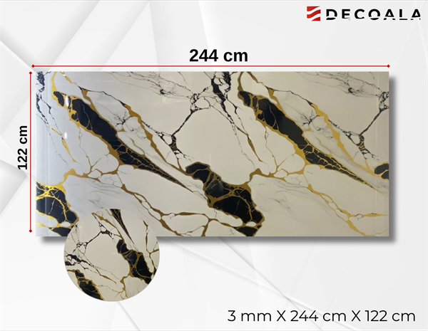 Carrara Paris PVC Duvar Paneli