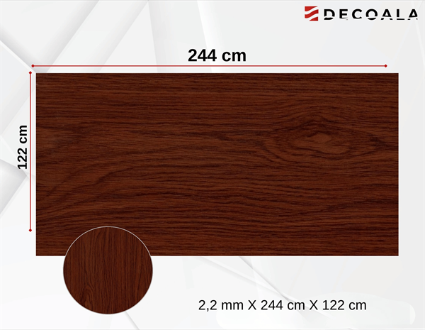 Matis Red Oak PVC Duvar Paneli