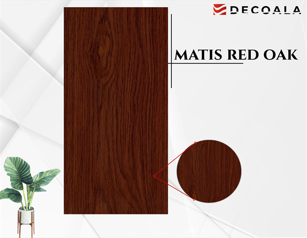 Matis Red Oak PVC Duvar Paneli