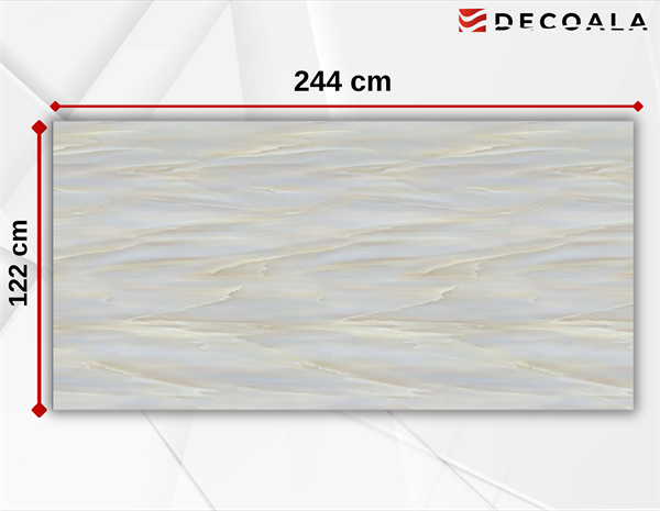 Moji Cream PVC Duvar Paneli