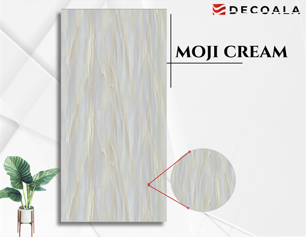 Moji Cream PVC Duvar Paneli