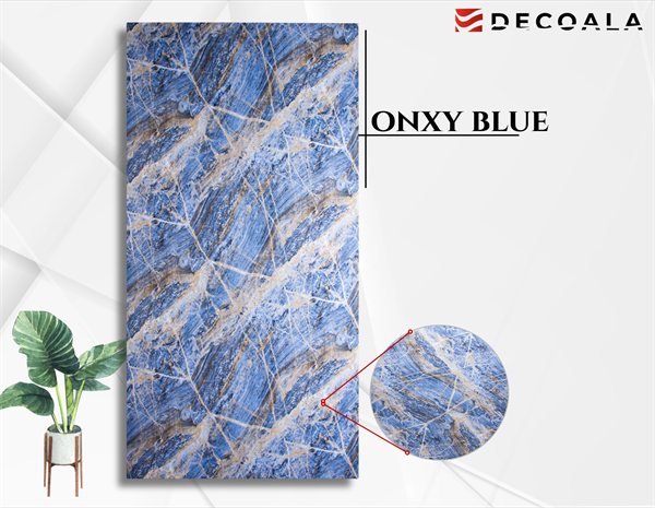 Onyx Blue PVC Duvar Paneli