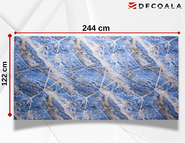 Onyx Blue PVC Duvar Paneli