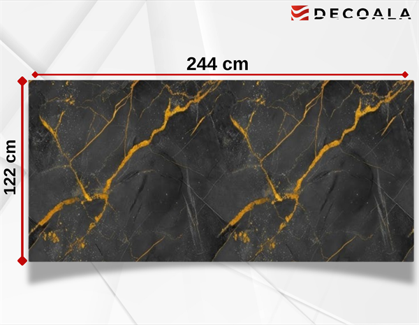 Oro Black PVC Duvar Paneli