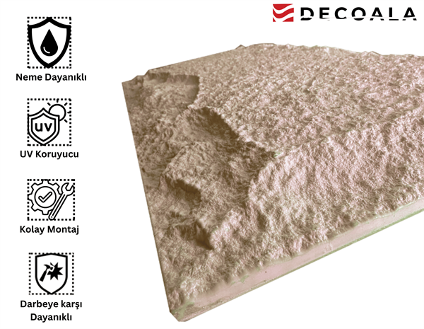 SANDSTONE KAYA GÖRÜNÜMLÜ POLİÜRETAN PANEL