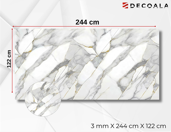Venato Gold PVC Duvar Paneli