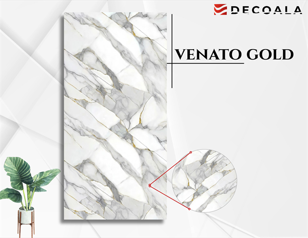 Venato Gold PVC Duvar Paneli
