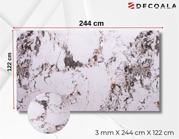 Viola Grey PVC Duvar Paneli