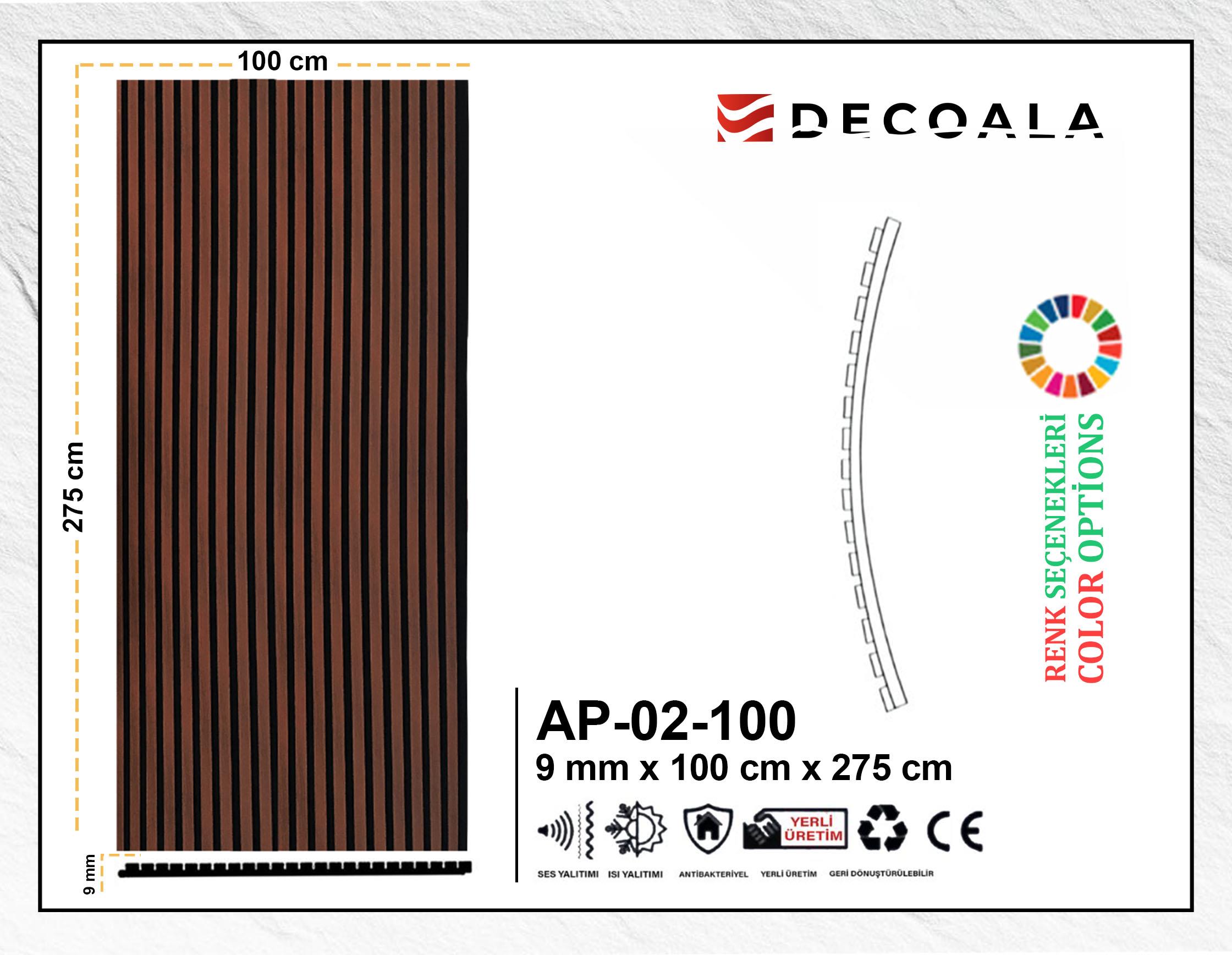 100 cm AKUSTİK LAMBRİ