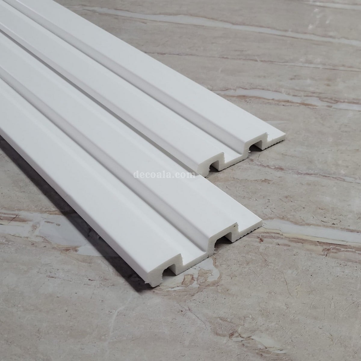 12 cm Elite Beyaz Boyanabilir Lambri