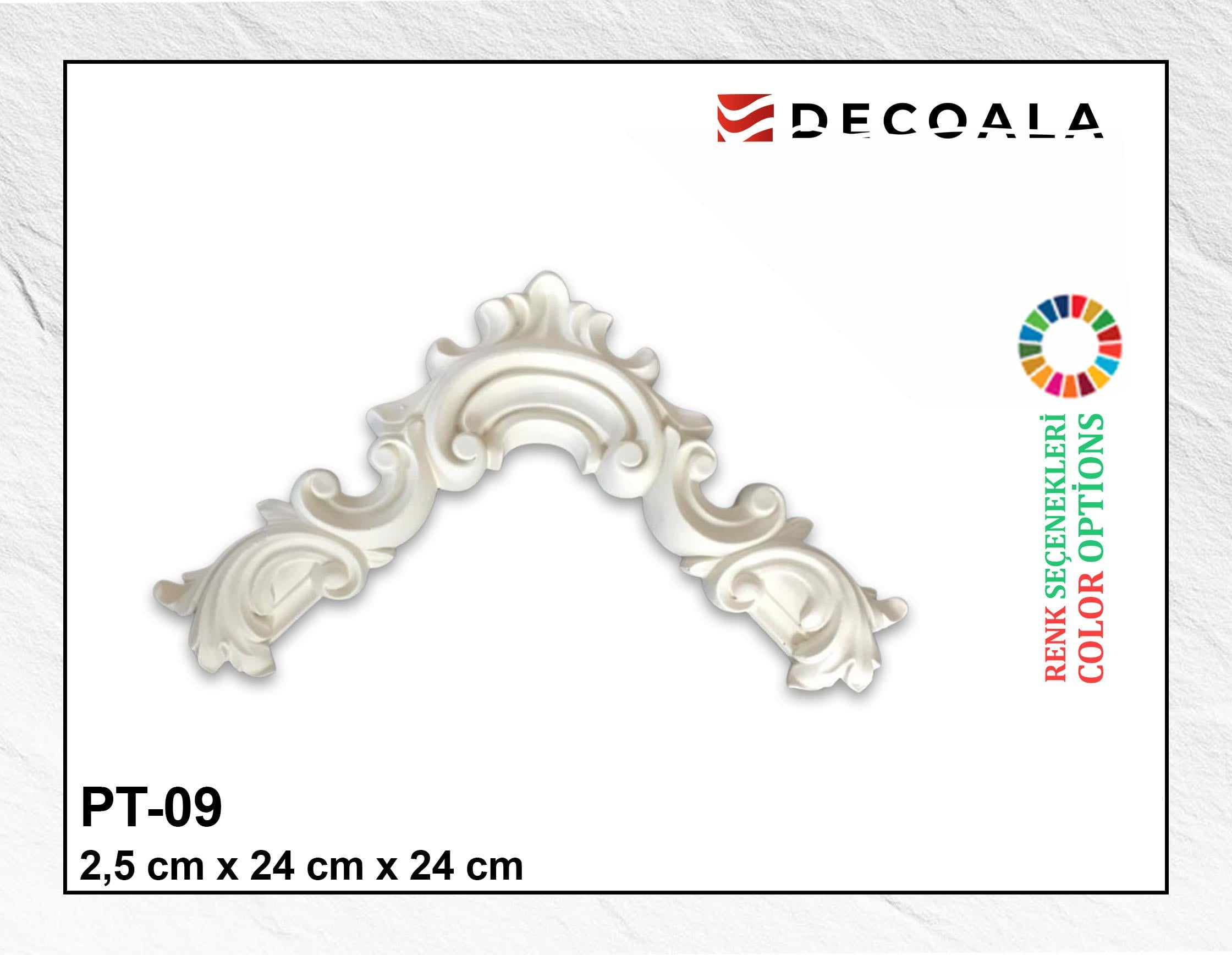 2,5 cm Şah Poliüretan Motif