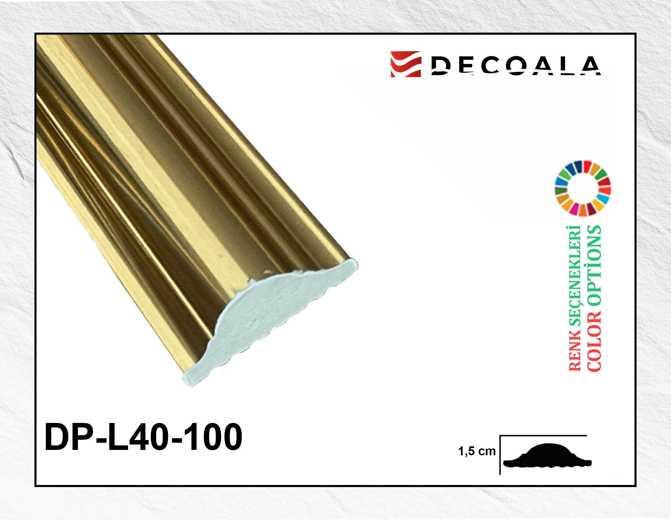 4 cm Gold Profil