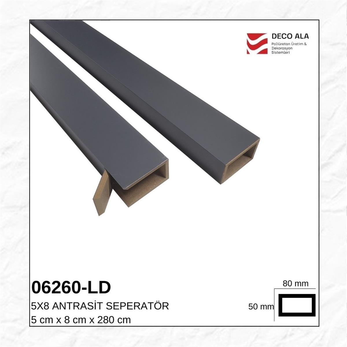 5X8 Antrasit Seperatör