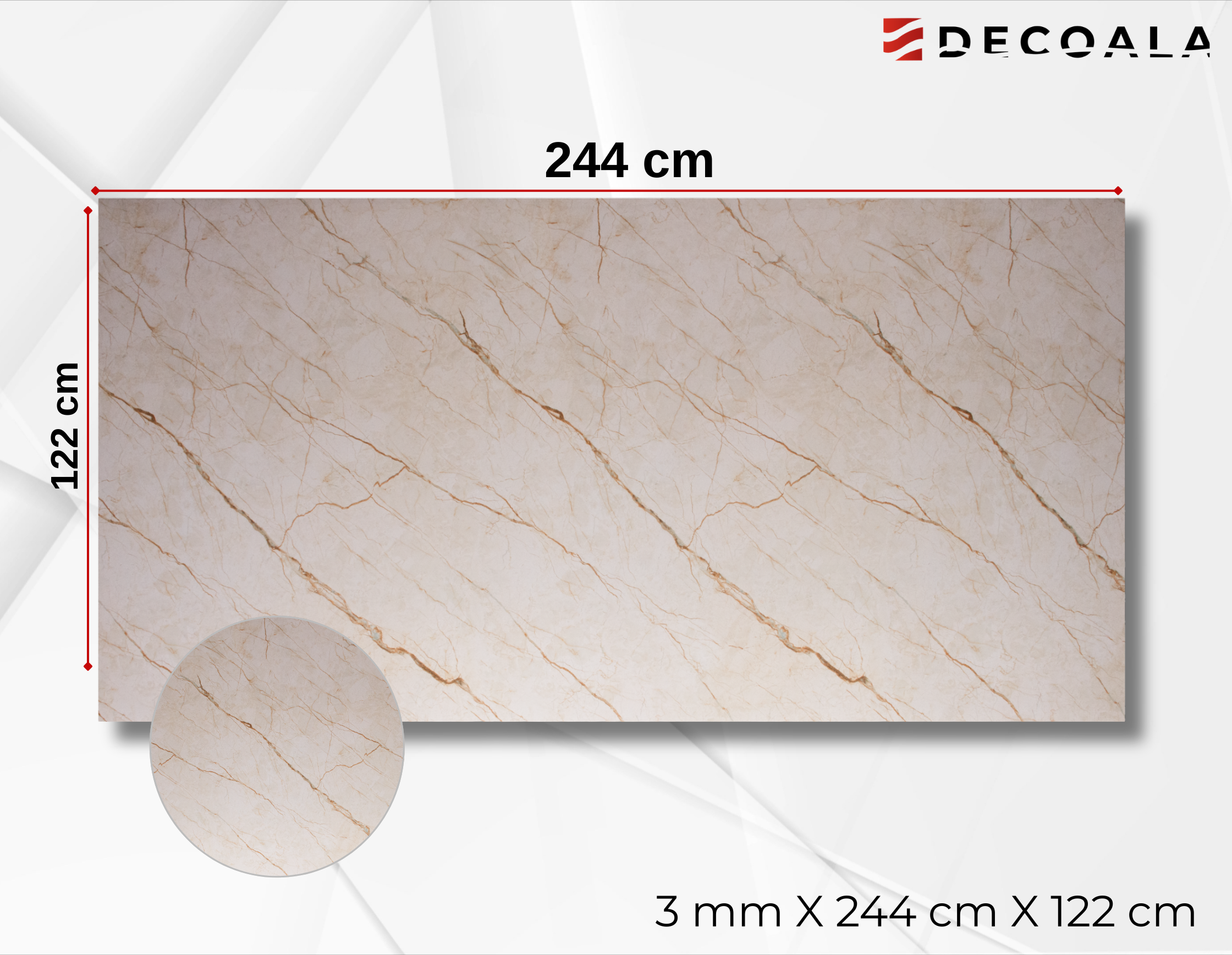 Bolzano Bej PVC Duvar Paneli