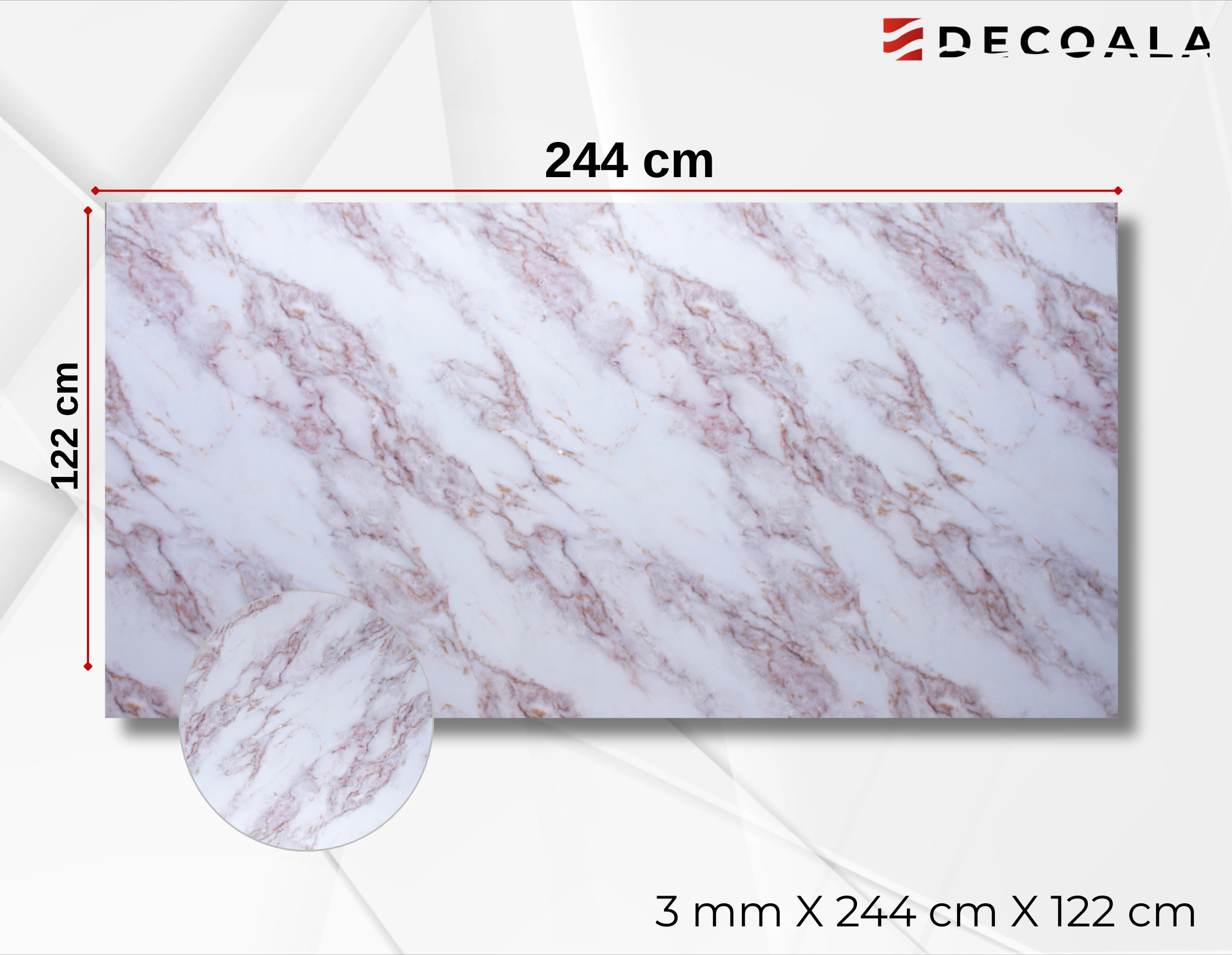 Iceberg Beige PVC Duvar Paneli