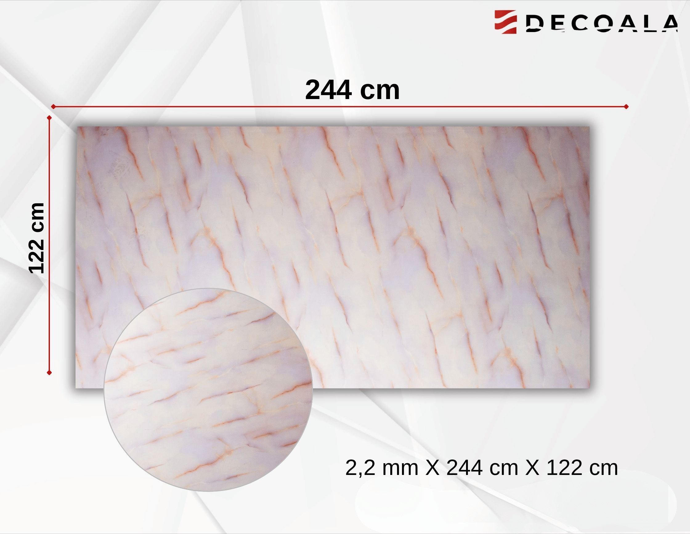 PVC Marble Panel Miele Bal 