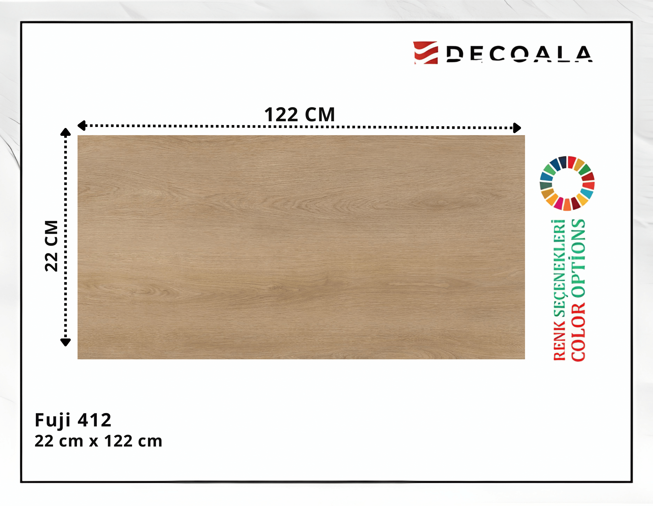 SPC ZEMİN PANELİ FUJİ 412