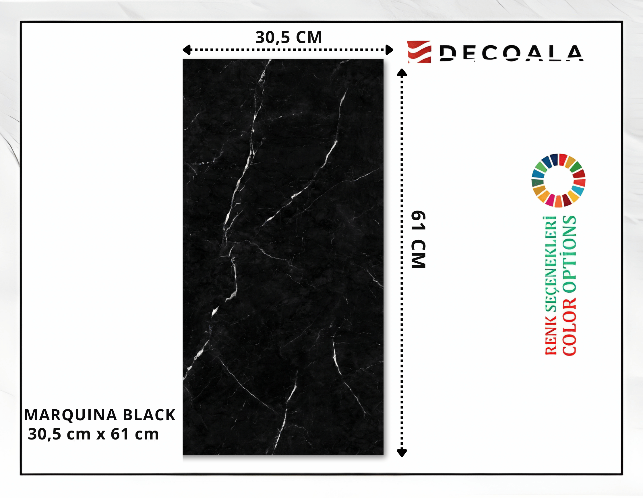 STONE BLACK SPC PANEL - DUVAR