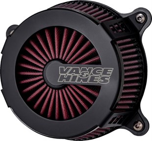 VANCE & HINES AIR CLEANER - V02 CAGE FIGHTER - FL/SFTL 17-UP - BLACK 10102904 / 40366 KOD: 1010-2904