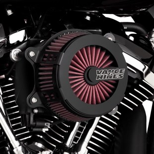 VANCE & HINES AIR CLEANER - V02 CAGE FIGHTER - FL/SFTL 17-UP - BLACK 10102904 / 40366 KOD: 1010-2904