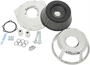 ARLEN NESS AIR CLEANER - HAVA FİTRESİ  KIT INVERTED BIG SUCKER SLOT TRACK CHROME KOD: 10101204